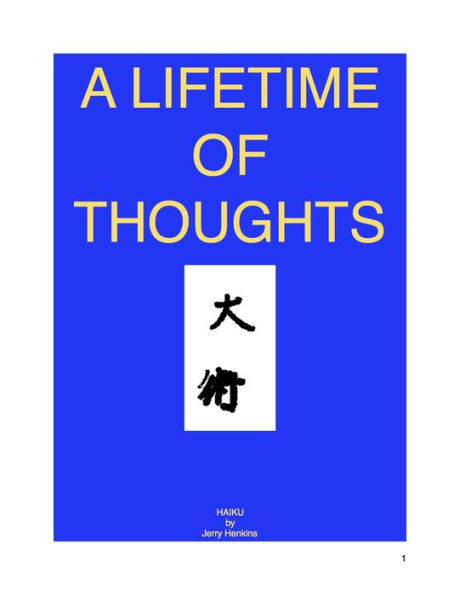 A Lifetime of Thoughts