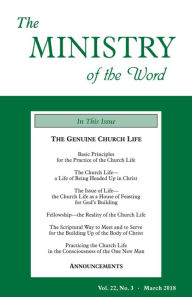 Title: The Ministry of the Word, Vol. 22, No. 3, Author: Various Authors