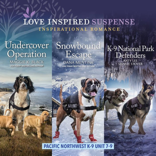 Pacific Northwest K-9 Unit Books 7-9: Clean Christian Romance Meets Thrilling Suspense In K-9 Unit Mysteries.