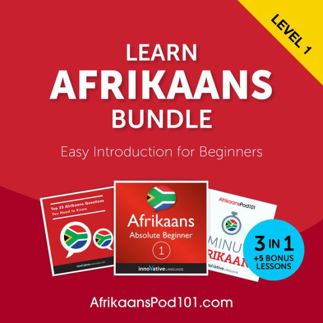 Learn Afrikaans Bundle Easy Introduction For Beginners By Innovative