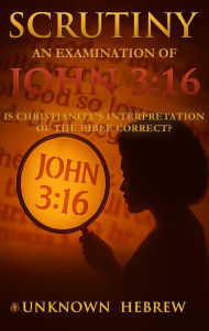 Title: Scrutiny: An Examination of John 3:16: Is Christianity's Interpretation of the Bible Correct?, Author: Unknown Hebrew