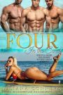 Four in the Sand: An MMMF Bisexual Billionaire Reverse Harem Romance