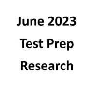Title: June 2023 Test Prep Research, Author: Mometrix Product Development Team