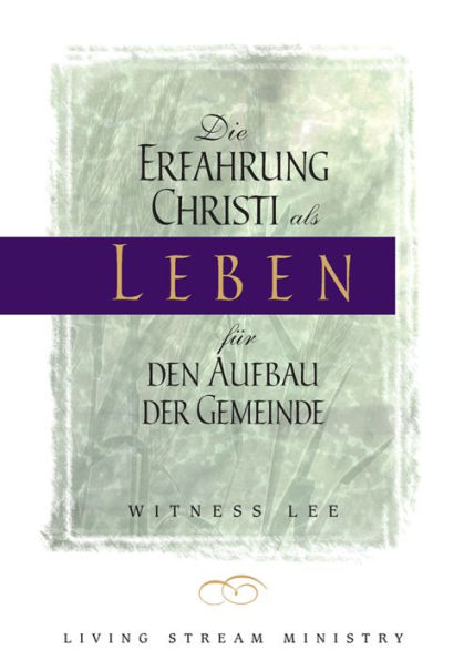 Die Erfahrung Christi als Leben für den Aufbau der Gemeinde