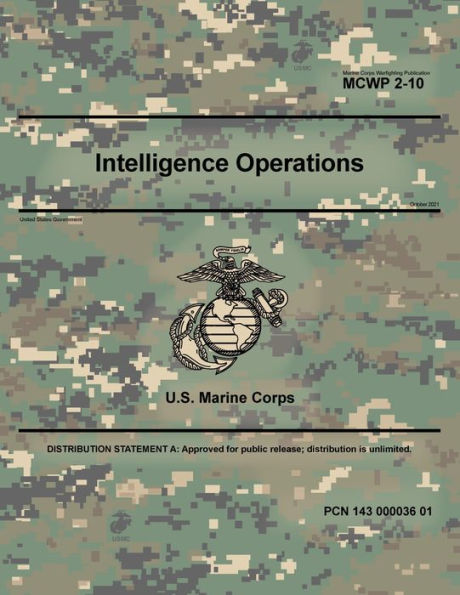 Marine Corps Warfighting Publication MCWP 2-10 Intelligence Operations October 2021