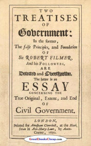 Title: Two Treatises of Government - John Locke (1689), Author: John Locke