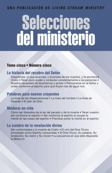 Selecciones del ministerio, t. 5, núm. 5