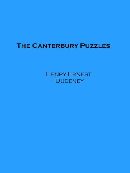 The Canterbury Puzzles