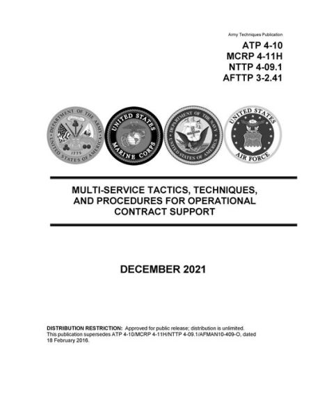 Multi-Service Tactics, Techniques, and Procedures for Operational Contract Support December 2021