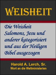 Title: Weisheit, Author: Harold Lerch