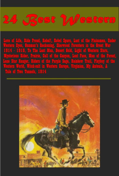 24 Best Western-Mysterious Rider Prairie Call of the Canyon Lost Face Man of the Forest Lone Star Ranger Rainbow Trail