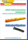 2019 Administrative Assistants Directory of Search Firms and Recruiters
