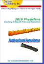 2019 Physicians Directory of Search Firms and Recruiters