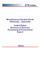 Miscellaneous Durable Goods Wholesale, , Specialist B2B United States