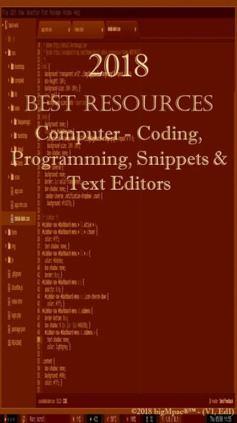 2018 Best Resources for Computer - Coding, Programming, Snippets & Text Editors