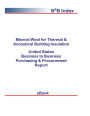 Mineral Wool for Thermal & Acoustical Building Insulation B2B United States