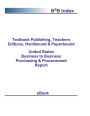 Textbook Publishing, Teachers Editions, Hardbound & Paperbound B2B United States