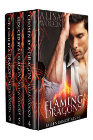 Flaming Dragons Box Set (Books 4-6: Fallen Immortals) - Dragon Shifter Paranormal Romance