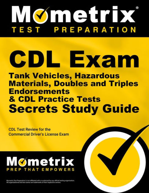 Cdl Exam Secrets Tank Vehicles Hazardous Materials Doubles And