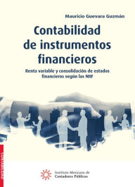 Title: Contabilidad de instrumentos financieros, Author: Mauricio Guevara Guzman