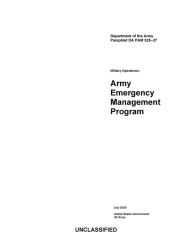 Title: Department of the Army Pamphlet DA PAM 525-27 Military Operations: Army Emergency Management Program July 2020, Author: United States Government Us Army