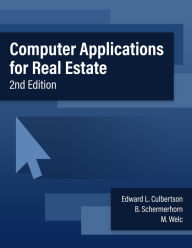 Title: Computer Applications for Real Estate, Author: Edward Culbertson
