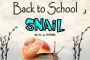 Back to School Snail