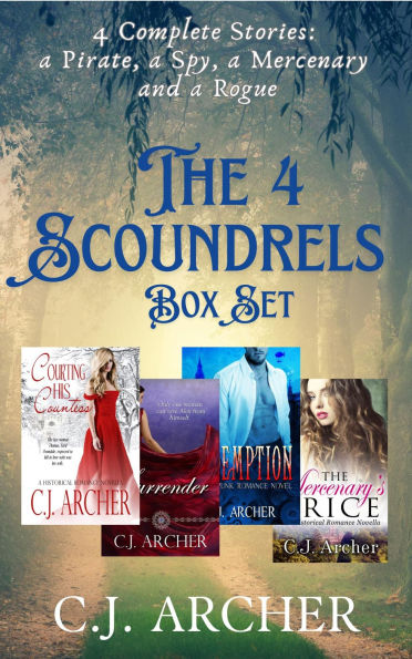 The 4 Scoundrels Box Set: A Pirate, a Spy, a Mercenary and a Rogue