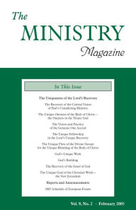 Title: The Ministry, Vol. 9, No. 2, Author: Various Authors