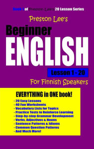 Title: Preston Lee's Beginner English Lesson 1: 20 For Finnish Speakers, Author: Preston Lee