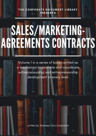 Title: Sales & Marketing Agreements and Contracts, Author: Business Own Corporation