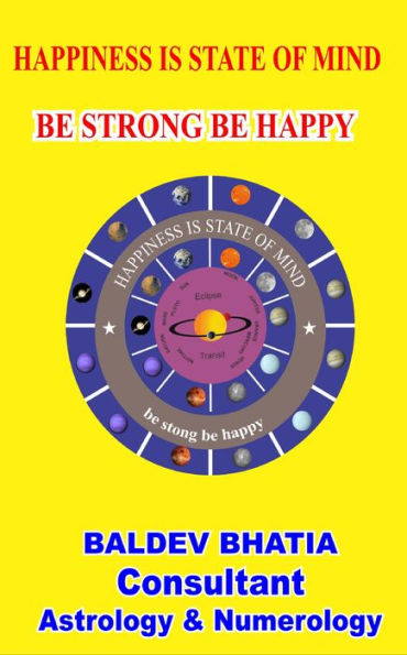 Happiness Is State of Mind- Be Strong Be Happy