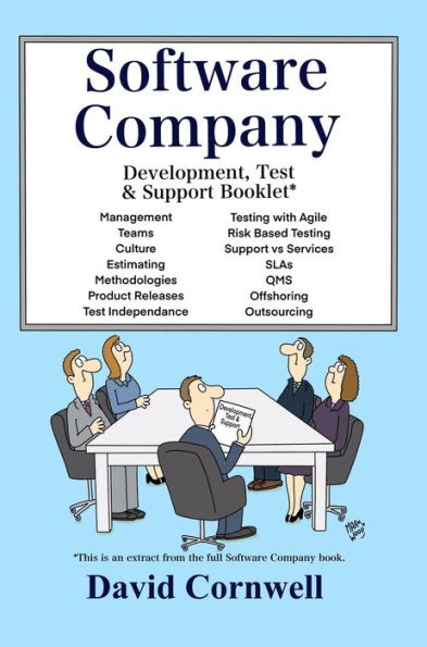 Software Company: Development, Test & Support Booklet