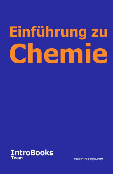 Einführung zu Chemie