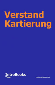 Title: Verstand Kartierung, Author: IntroBooks Team