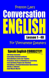 Title: Preston Lee's Conversation English For Vietnamese Speakers Lesson 1: 40, Author: Preston Lee
