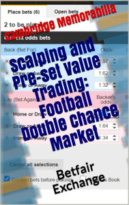 Title: Scalping and Pre-set Value Trading: Football Double Chance Market - Betfair Exchange, Author: Cambridge Memorabilia