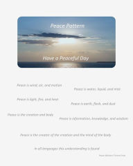 Title: Peace Pattern Have a Peaceful Day, Author: Tyrone Crew