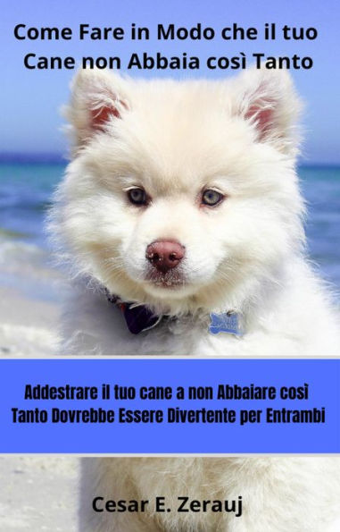 Come Fare in Modo che il tuo Cane non Abbaia così Tanto Addestrare il tuo cane a non Abbaiare così Tanto Dovrebbe Essere Divertente per Entrambi