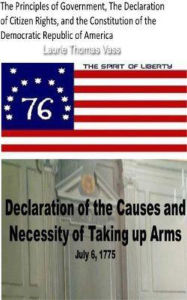 Title: The Principles of Government, The Declaration of Citizen Rights, and the Constitution of the Democratic Republic of America, Author: Laurie Thomas Vass