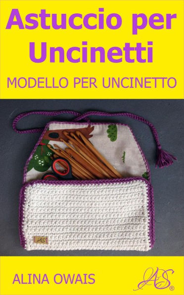 Astuccio per Uncinetti Modello per Uncinetto