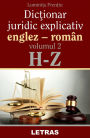 Dictionar Juridic Explicativ Englez-Roman Vol.2