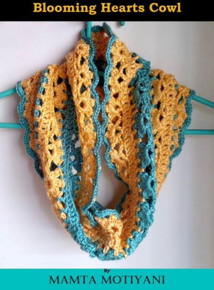 Blooming Hearts Cowl Crochet Pattern