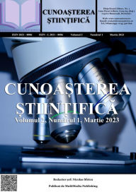Title: Cunoasterea Stiintifica, Volumul 2, Numarul 1, Martie 2023, Author: Nicolae Sfetcu