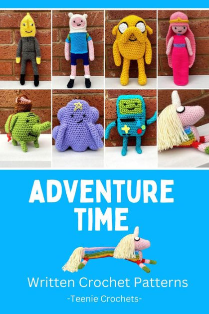 Fun Characters Book Clips Crochet Pattern