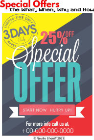 Title: Special Offers: The What, When, Why and How (Nitty Gritty Marketing), Author: Neville Sherriff