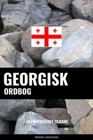 Title: Georgisk ordbog: En emnebaseret tilgang, Author: Pinhok Languages