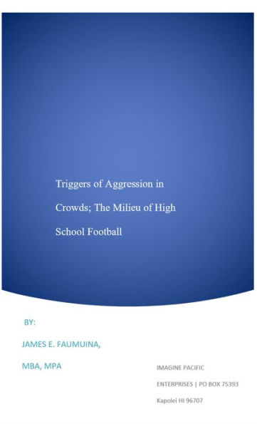 Triggers of Aggression in Crowds; The Milieu of High School Football