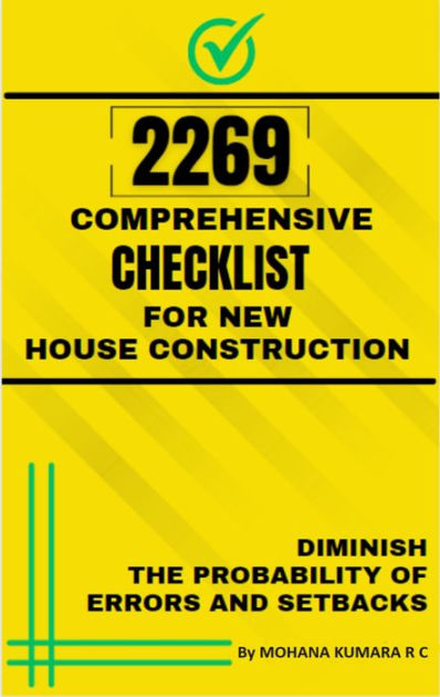 2269 Comprehensive Checklist For New House Construction Diminish The 2269-comprehensive-checklist-for-new-house-construction-diminish-the