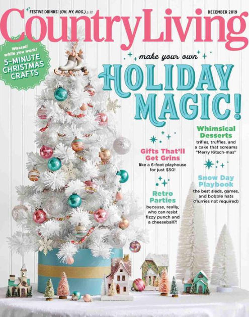 Country Living 5 Sale December 2019 January 2020 Nook Magazine Barnes Noble